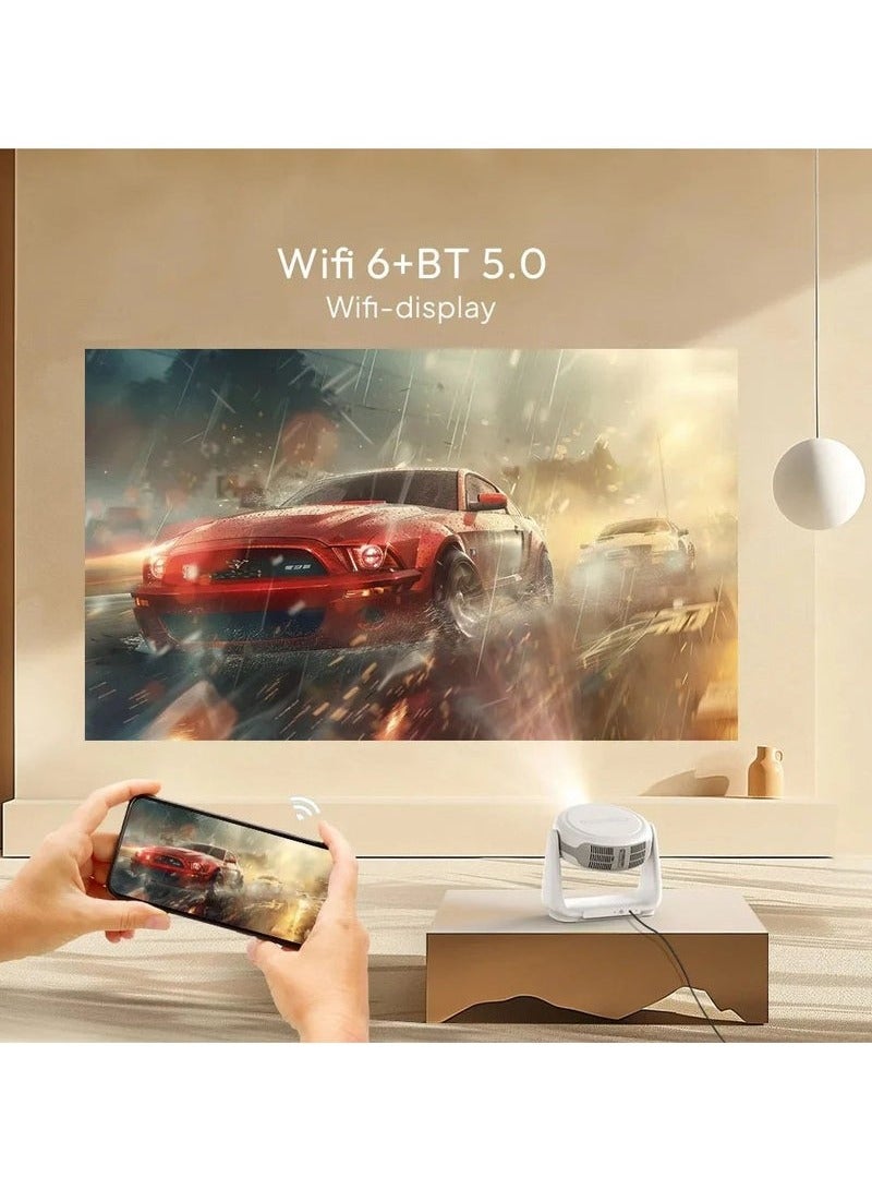 Smartbarry HT9 Portable Outdoor 4K LCD Projector
