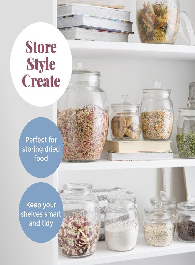 Kilner Universal Push Top Storage Jar | 28.7 oz - Image 4