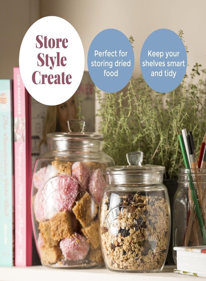 Kilner Universal Push Top Storage Jar | 28.7 oz - Image 5