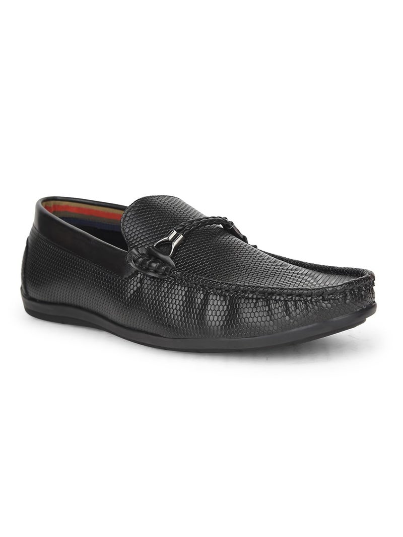 Red Label Bata Men's NEVILLE Black Loafer's - 7 UK (8516133) - Image 1