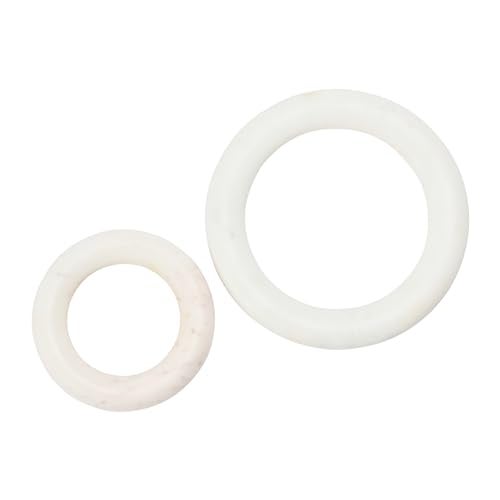 Creative Co-Op Marble Trivets for Dining Table, Set of 2 - Image 4