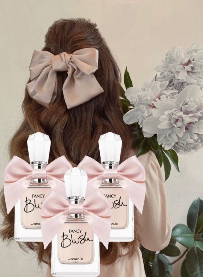 Johan.B Paris 3 Pieces Fancy Blush Perfume 85ML - Image 1