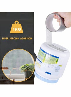 Excefore Window Screen Repair Kit, 2 Pcs Strong Adhesive & Waterproof Fiberglass Covering Mesh Tape  - Image 4