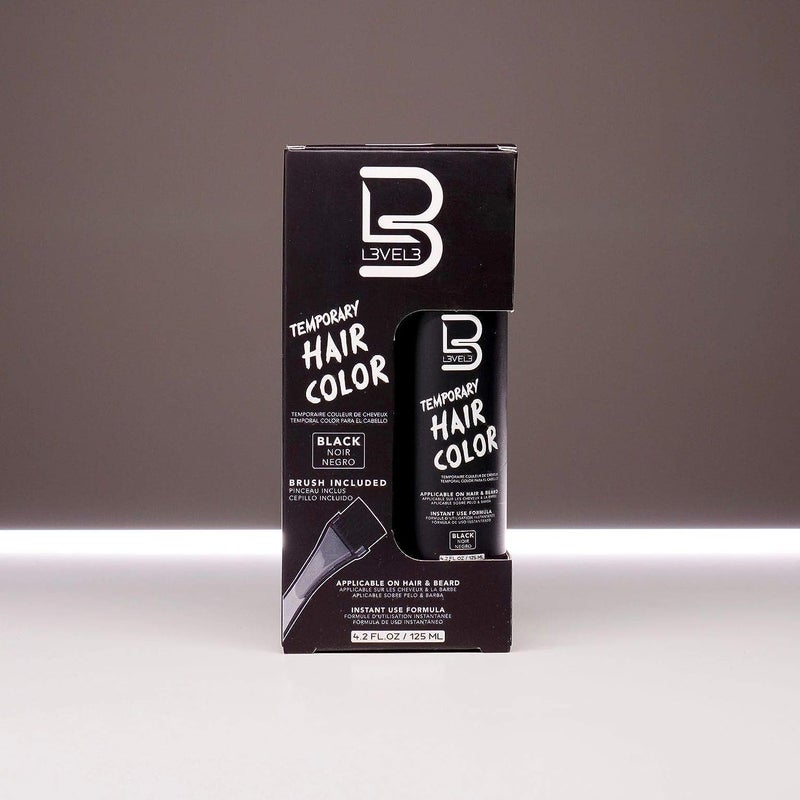 L3 - Level 3 Temporary Beard Color - For Black Hair Beards - Full Beard in Minutes - Easy to Apply and No Mixing Required (4.2 Oz, 2) - Image 5