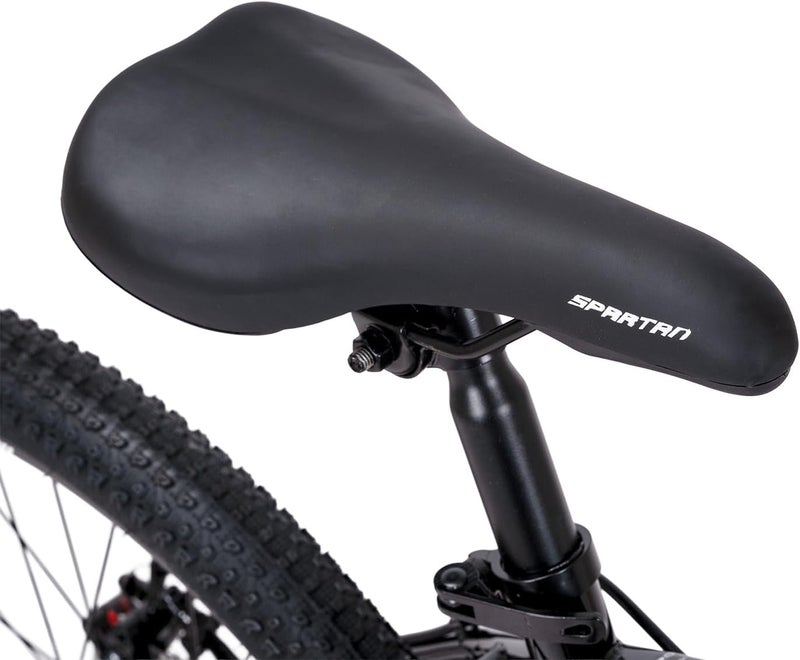 Spartan XTR 26" Mountain Bike | Durable Steel Frame, 1x7 Shimano Gears, Alloy Disc Brakes, Swallow Handlebar, Quick-Release Seatpost, 26x1.95" MTB Tyres | Reliable Everyday MTB - Image 5