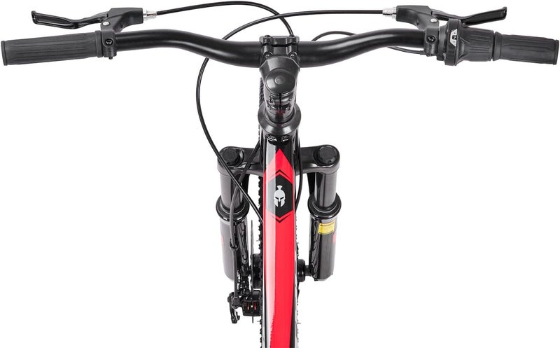 Spartan XTR 26" Mountain Bike | Durable Steel Frame, 1x7 Shimano Gears, Alloy Disc Brakes, Swallow Handlebar, Quick-Release Seatpost, 26x1.95" MTB Tyres | Reliable Everyday MTB - Image 3