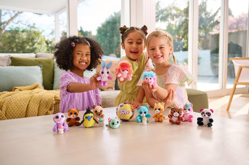 5 Surprise Plushy Pets Series 2 (3 Pack) by ZURU, Collectible Mystery Capsule, Plushy, Pet Adoption, Toy for Girls, Kids, Teens - Image 5