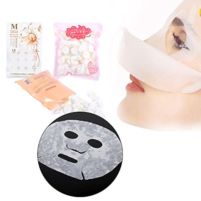 HURRISE 60/30/15Pcs Skin Face Care , Compressed DIY Sheet Masks Tool, No Irritation, for Masks and (30Pcs/Set) - Image 2