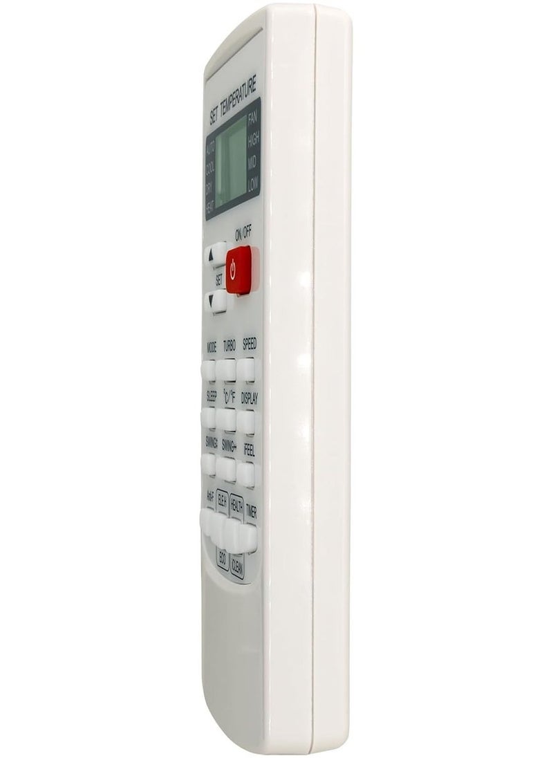 SmartGrist SmartGrist Replacement Remote Control YKR-H/102E for AUX Air Conditioner YKR-H/002E YKR-H/006E with Battery  - Image 3