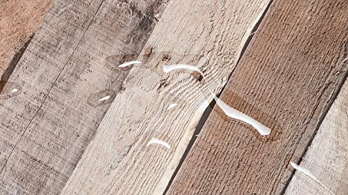 Yun-aeon 17.3"x 1200"Natural Wood-Cinnamon Wood Contact Paper Peel and Stick Wallpaper Self Adhesive Removable Vintage Faux Wood Wall Paper Plank Shelf Home Decoration Kitchen Counter Cover Use - Image 5