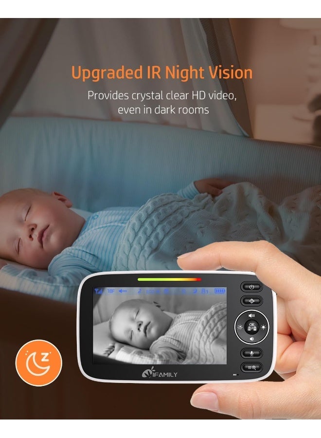 iFamily جهاز مراقبة الأطفال بشاشة مقسمة من iFamily - Image 4