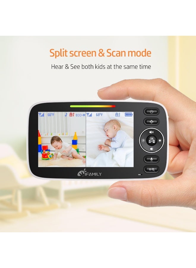iFamily جهاز مراقبة الأطفال بشاشة مقسمة من iFamily - Image 2
