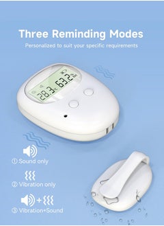 Osowake Wireless Bed Wetting Alarm, Bedwetting Alarm w Charging Box, 65ft Range, Temperature/Humidity Display, 80db Sound & Vibration- Potty Training, Pee Alarm for Kids Boys, Girls, Elderly  - Image 5