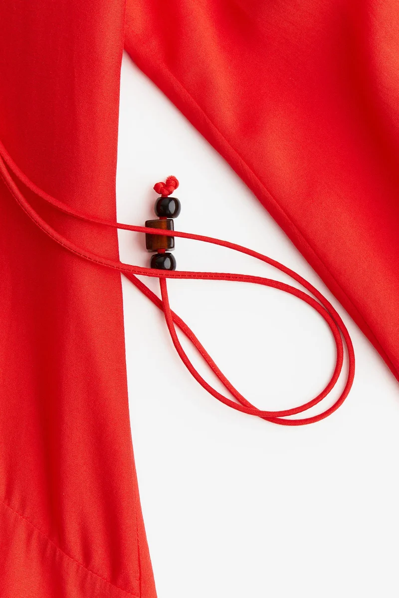 اتش اند ام فستان قفطان من الدانتيل