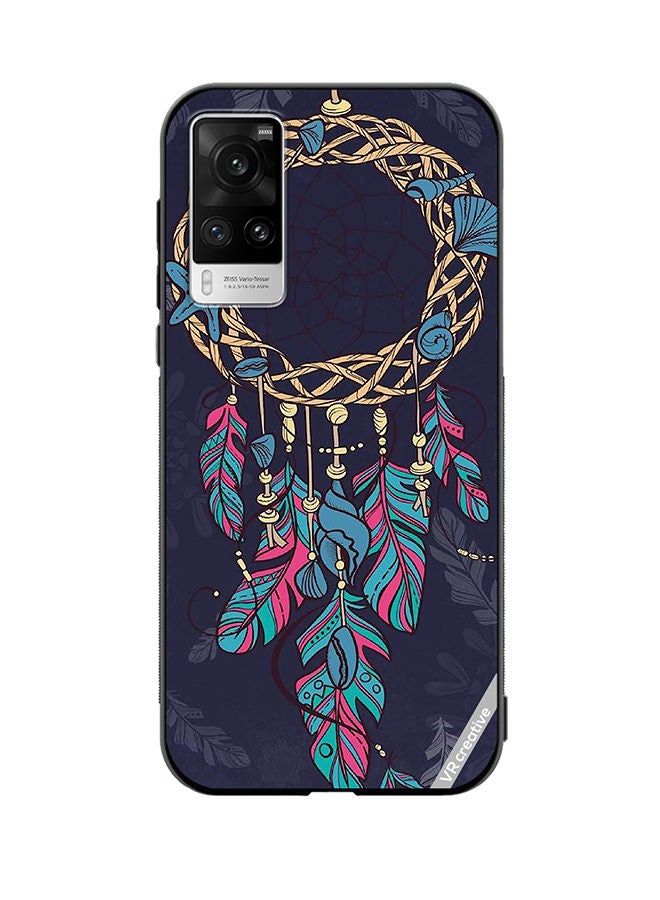 VR CREATIVE Protective Case Cover For Vivo X60 Pro Dream Catcher Design Multicolour - Image 1