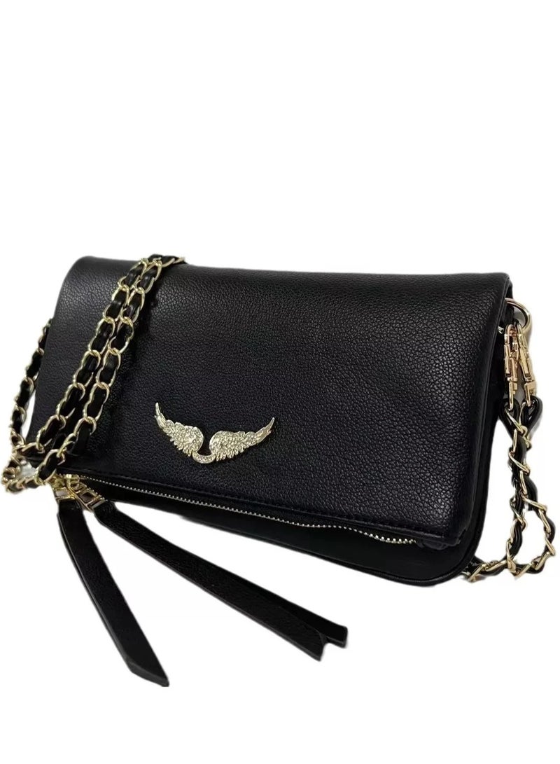 ZADIG & VOLTAIRE Folding Zipper Wing Bag - Image 1