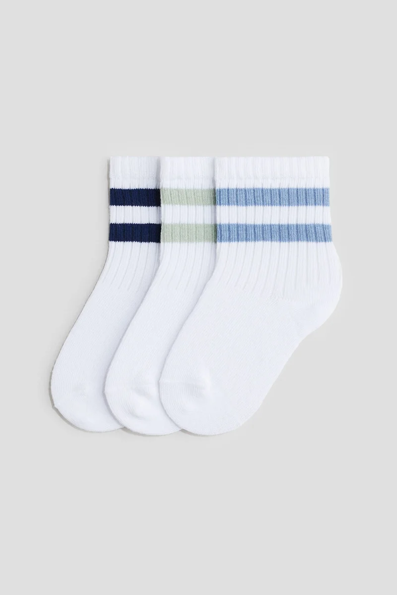 H&M 3-pack socks