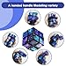 WUQID Infinitycube Fidget Toy Stress Relieving Fidgeting Game for Kids and AdultsCute PocketSized Unique Gadget for Anxiety Relief and Kill Time Mini Galaxy - Image 4