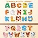 JoyCat Magnetic Letters Alphabet ABC Fridge Magnets for Toddlers Kids Cute Educational Animal Toys 26 Uppercase Refrigerator Magnets Great Spelling Learning Gift for Preschool 2 3 4 5 Years Old - Image 2