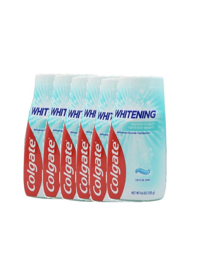 Colgate - Olgate Max White Crystal Mint Liquid Toothpaste 4.6Ounce Packages (Pack Of 6) - Image 1