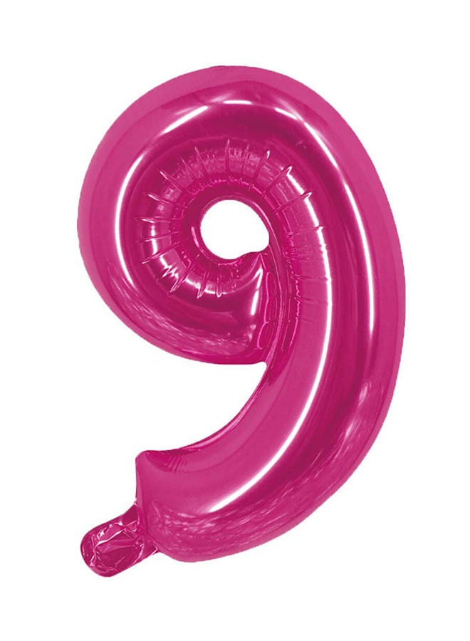 NIBEMINENT Number 9 Party Foil Balloon 16inch 
