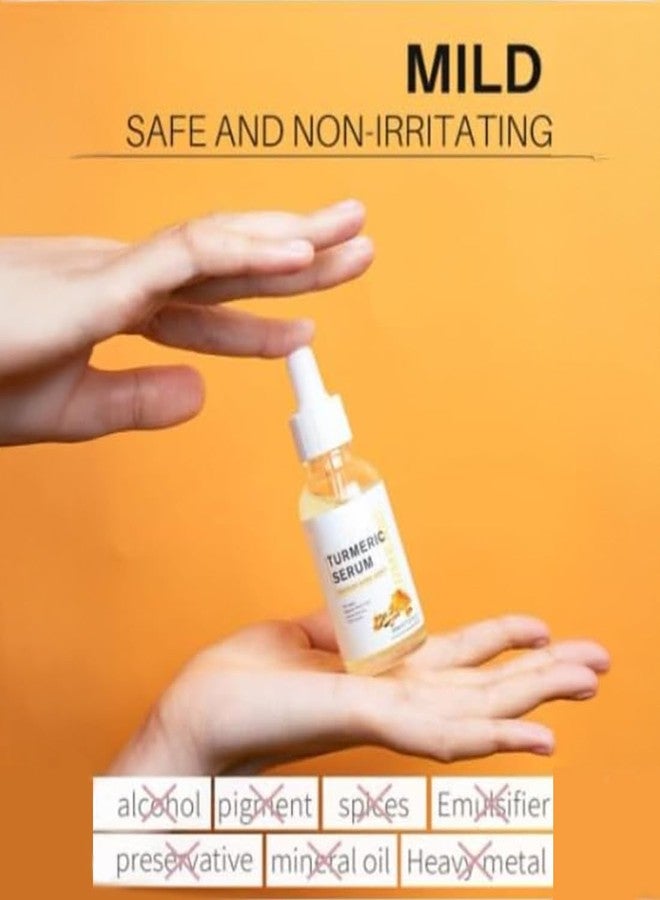 ZeroLuxury® Radiant Glow Turmeric Face and Body Serum - Natural Radiance, Skin Brightening, Healthy and Supple Skin for All Skin Types 30ml - Image 3