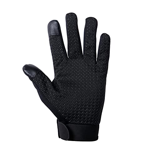 ZaySoo Gloves Protective Full Finger Hand Riding, Cycling, Bike Motorcycle Gym Gloves for Men - Blue - Image 4