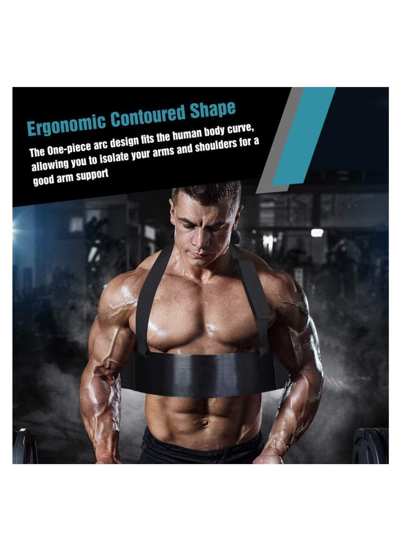 NIBEMINENT - Arm Blaster Bicep Isolator, Trainer Isolator for Bodybuilding Fitness Weightlifting, Adjustable Gym Support Strap Bandage, Muscle Training - Image 1