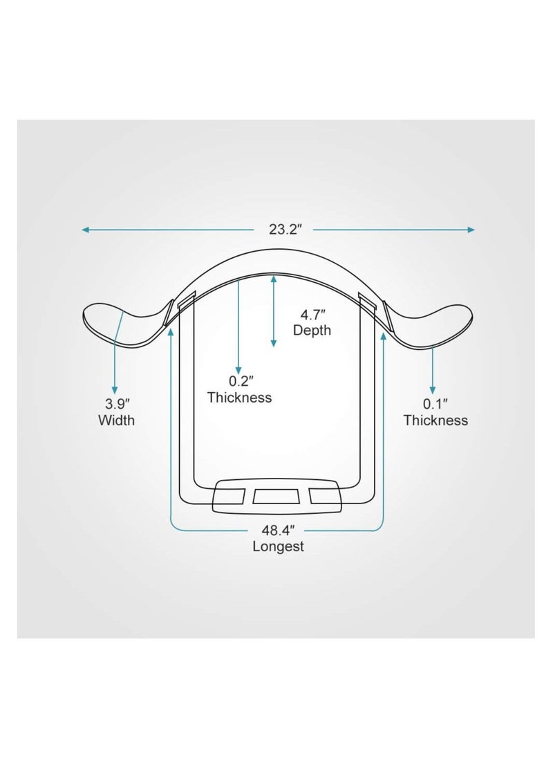 NIBEMINENT - Arm Blaster Bicep Isolator, Trainer Isolator for Bodybuilding Fitness Weightlifting, Adjustable Gym Support Strap Bandage, Muscle Training - Image 1