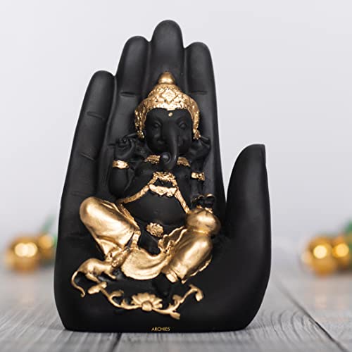 Archies Buddha Statues for Living Room Resin Buddha Statue Miniature Showpiece Gifts for Diwali Decorations Items for Home Decor ?Ideal for? Wall Shelf Decoration -16 - Image 3