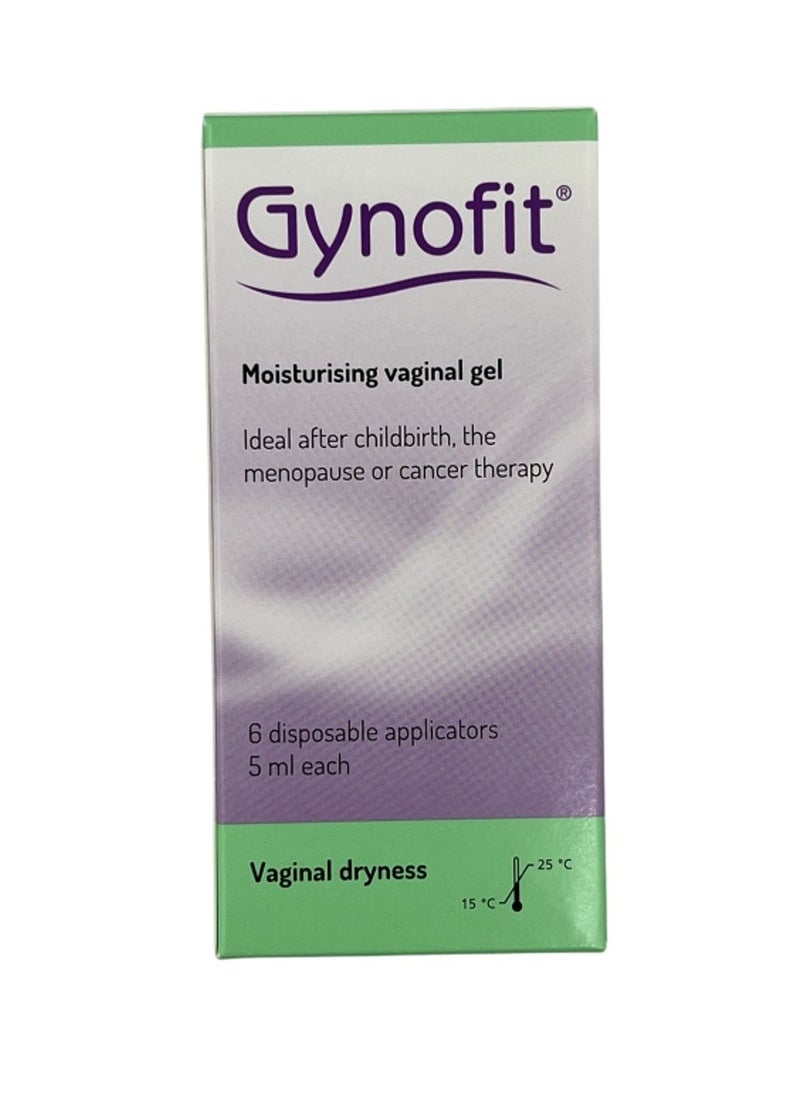 Gynofit - Sensitive Area Moisturizing Gel 6 Disposable Applicator - Image 1