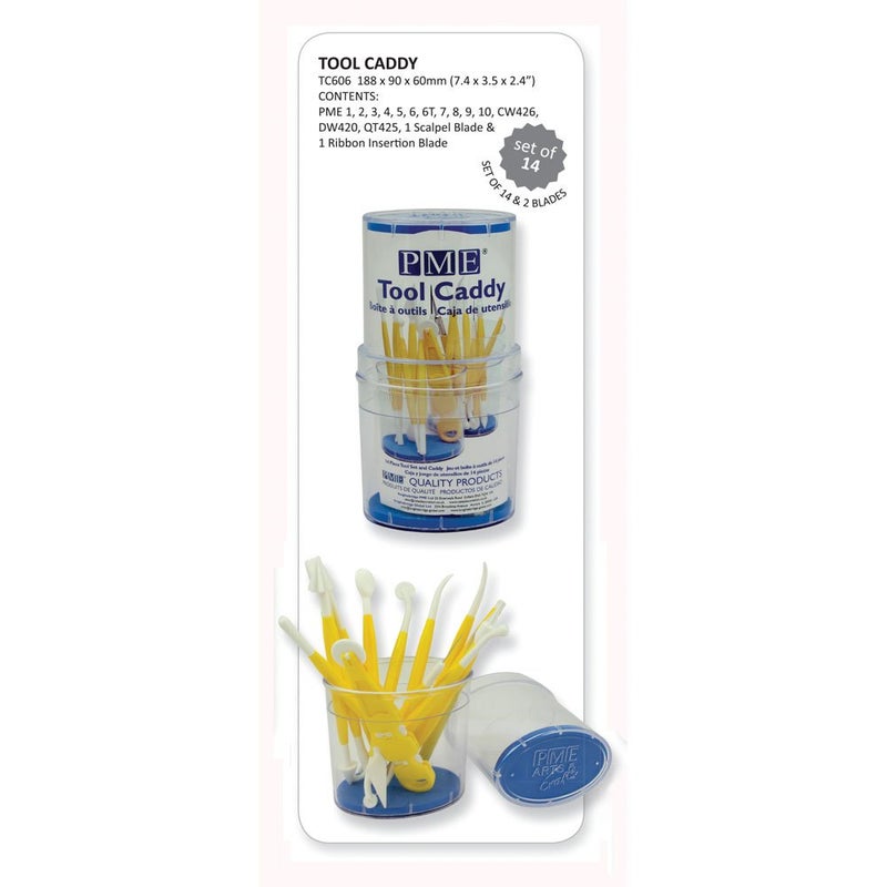 بي إم إي طقم علبة أدوات لصنع تصاميم حلويات مكون من 14 قطعة - Image 3