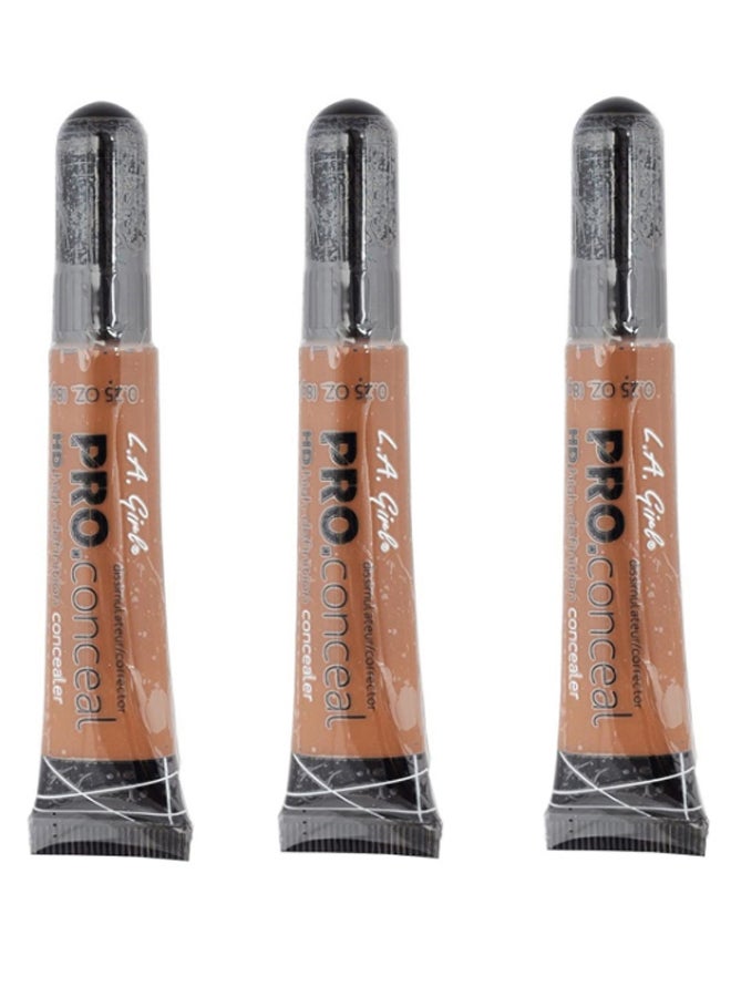 LA Girl 3-Piece Pro Conceal High Definition Corrector Multicolour - Image 1