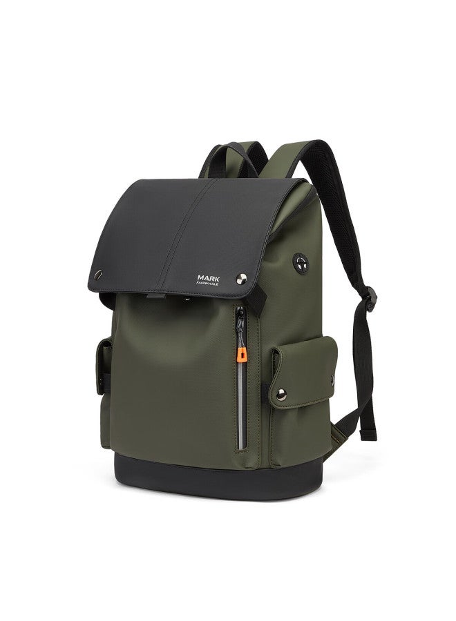Mark Fairwhale Men's Backpack 17.3-inch Laptop Backpack Large Capacity Commuter Lightweight Travel School Bag - Image 3