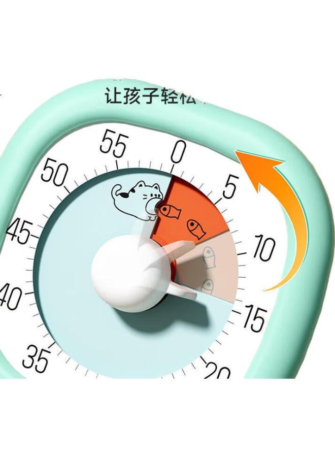 Time Science Shiguang Xue Visual Timer, Yellow Mechanical Timer, Children'S Learning Self-Discipline Tool, Elementary School Student Time Management Countdown Reminder, Alarm Clock, Children'S Day Gift - Image 3