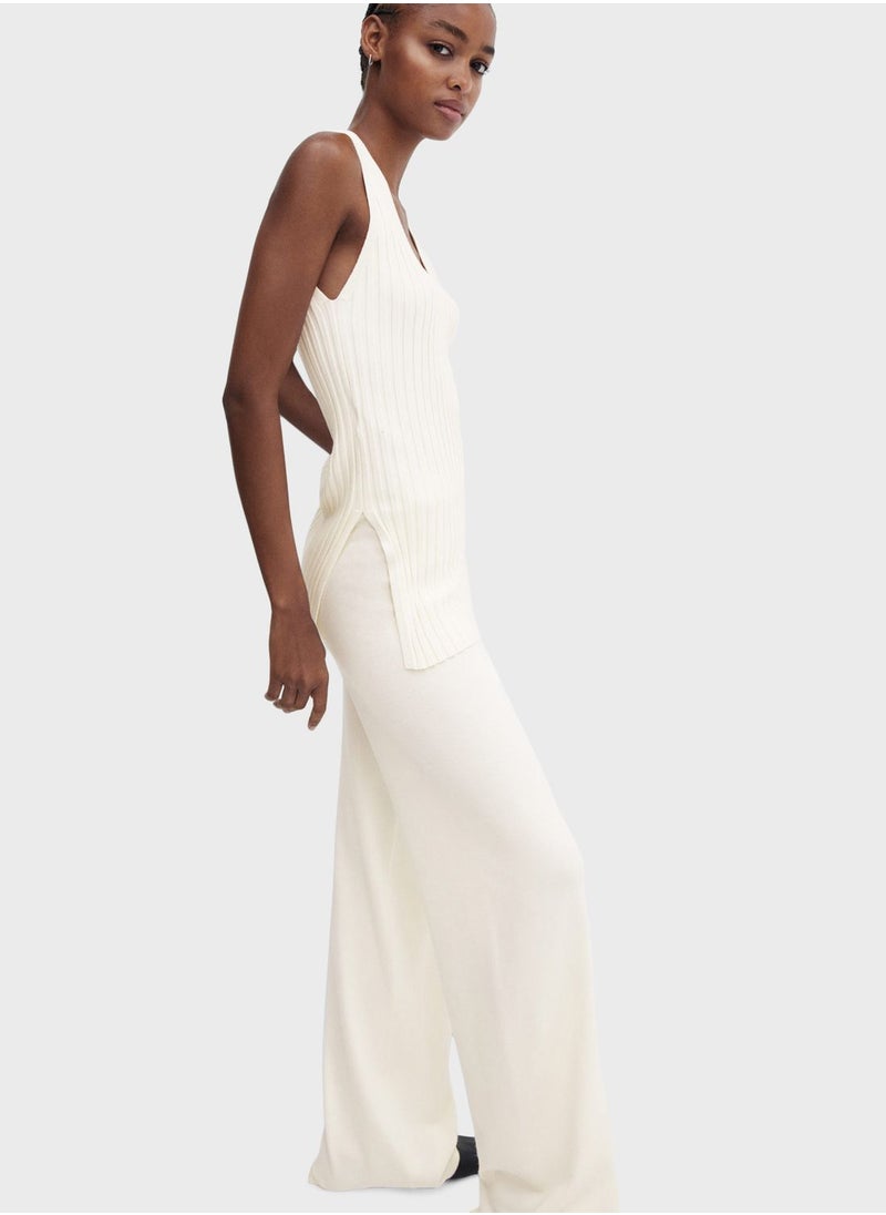 MANGO - High Waist Pants - Image 1