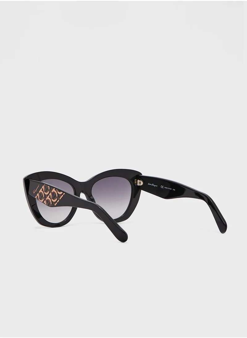 Salvatore Ferragamo Butterfly Sunglasses