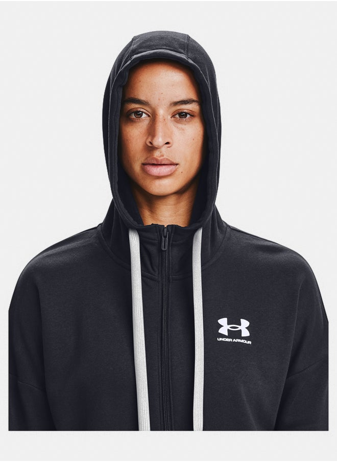 UNDER ARMOUR Rival Fleece Full Zip Hoodie  - Image 4
