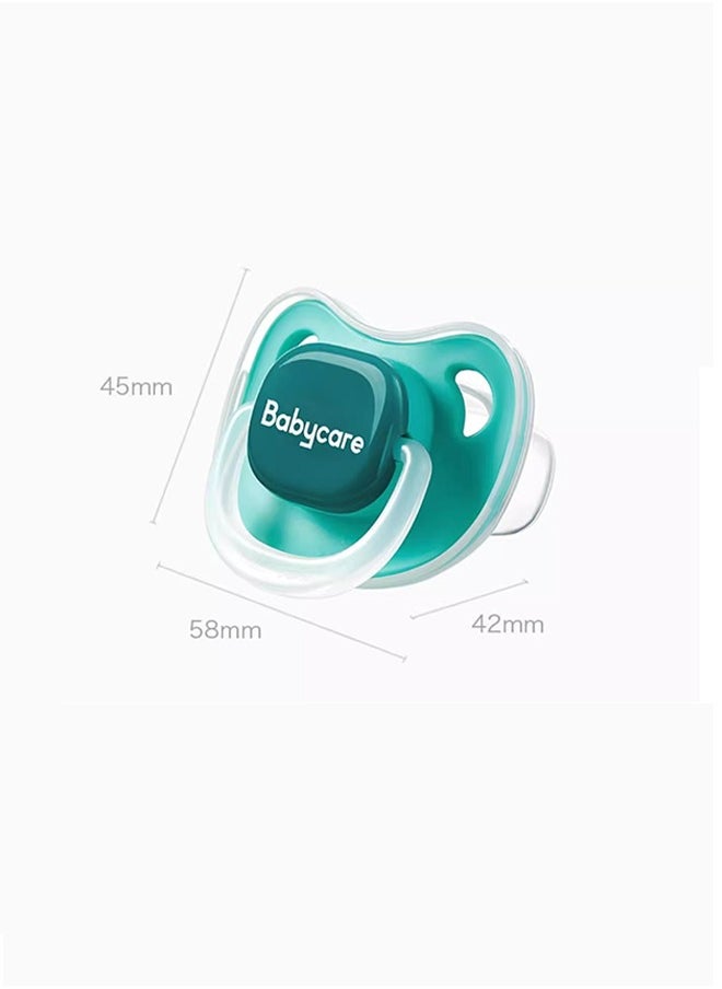 Baby Care - Pacifier for Newborns 0-3 Months, 2-Pack Soft Silicone Soothers, BPA-Free & Skin-Friendly - Image 1