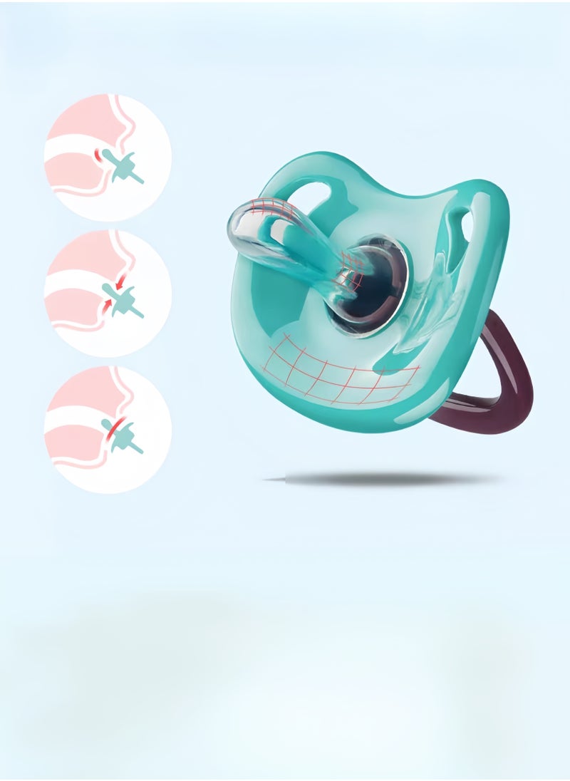 Baby Care - Pacifier for Newborns 0-3 Months, 2-Pack Soft Silicone Soothers, BPA-Free & Skin-Friendly - Image 1