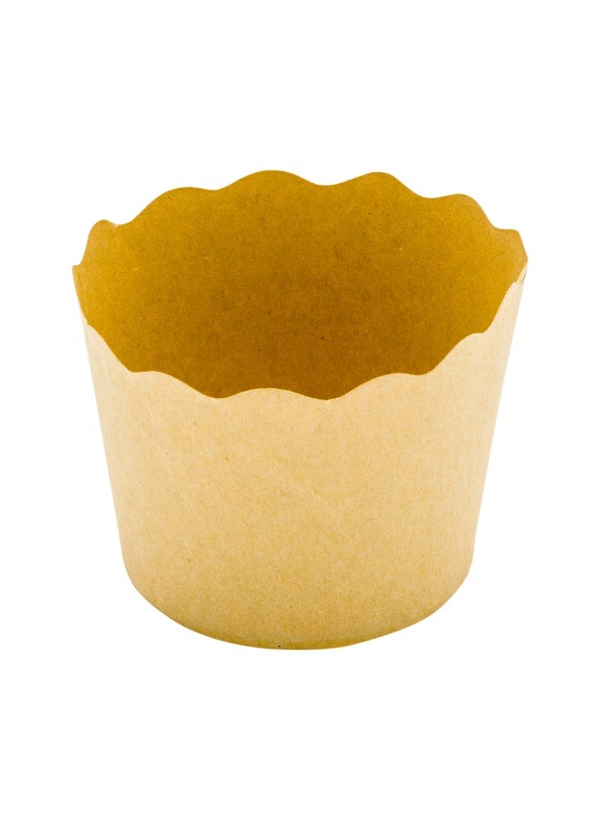 Restaurantware كوب خبز صغير من ورق كرافت بانيفيشيو 3 أونصات: أكواب خبز ورقية مثالية للمافن، الكعك أو الوجبات الخفيفة الصغيرة - مزخرفة - قابلة للتخلص وإعادة التدوير - علبة 200 قطعة - Image 1