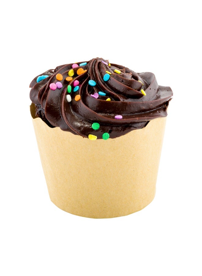 Restaurantware كوب خبز صغير من ورق كرافت بانيفيشيو 3 أونصات: أكواب خبز ورقية مثالية للمافن، الكعك أو الوجبات الخفيفة الصغيرة - مزخرفة - قابلة للتخلص وإعادة التدوير - علبة 200 قطعة - Image 2