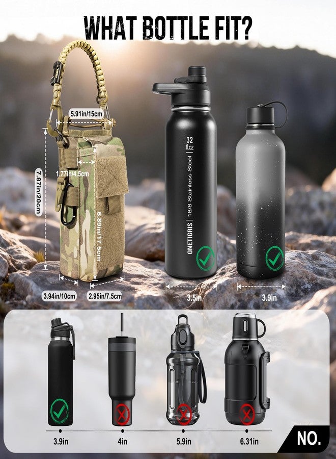 OneTigris Tactical Molle Pouch for 32 oz Insulated Water Bottle Holder - Image 2