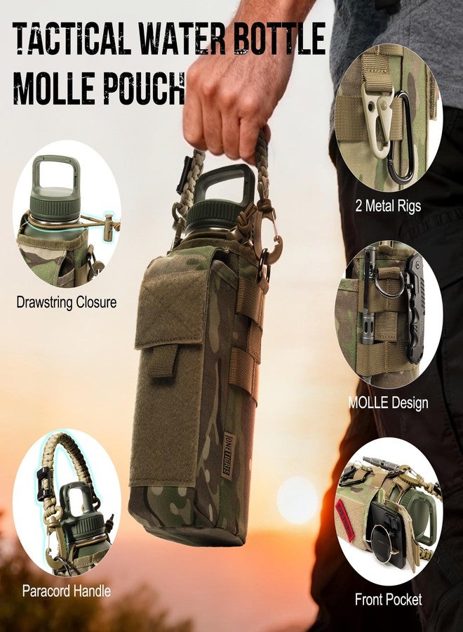 OneTigris Tactical Molle Pouch for 32 oz Insulated Water Bottle Holder - Image 3
