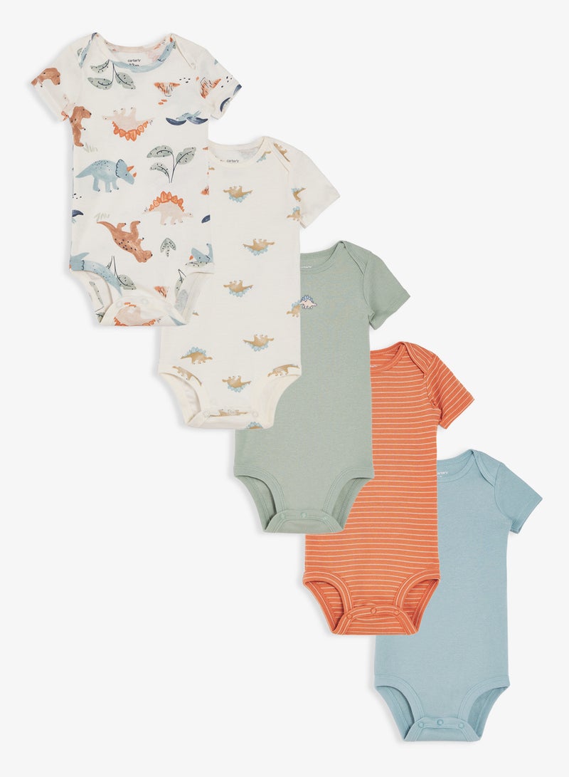 carter's Infant 5 Pack Of Printed Bodysuit - Image 1