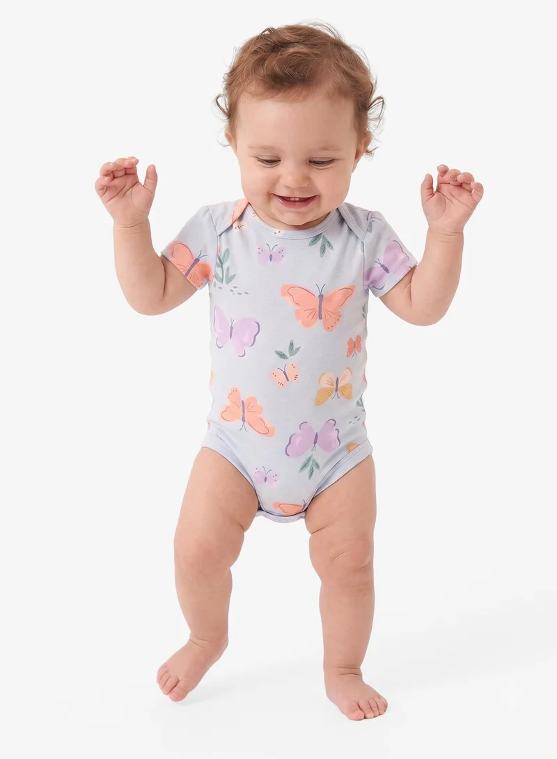 كارترز طقم بودي سوت مطبوع للأطفال  قطع