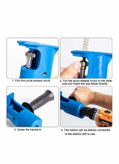 Y&D Portable Reciprocating Saw Mini Electric with 3 Blades Quick Drill Can Be Connected  - Image 3