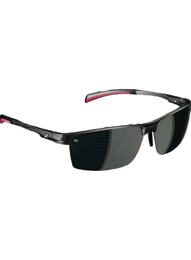 CAXMAN Aluminum-Magnesium Polarized Sunglasses For Men, Sports Leisure Driving Glasses, Fashionable Sunglasses - Image 2