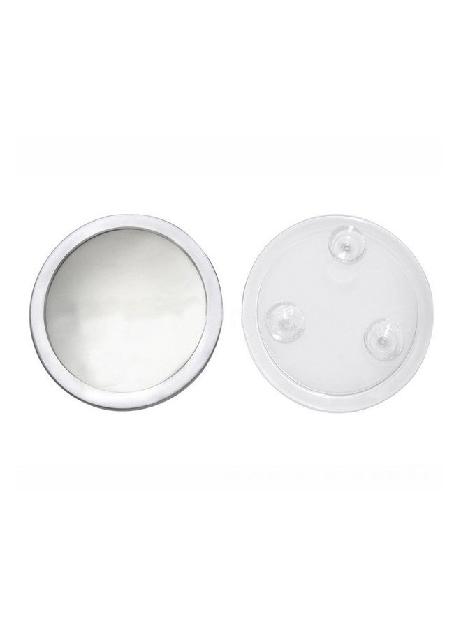 EMILYSTORES 5X Magnifying Mirror With 3 Suction Cups Fixture 7 Inch Makeup Mirror - Image 1