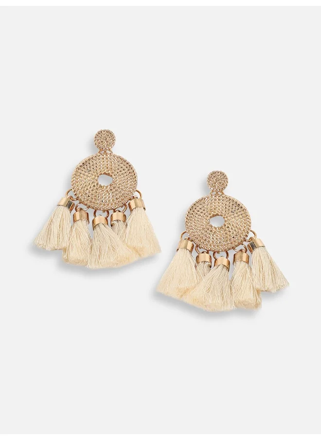 SOHI Ethnic Drop Earrings